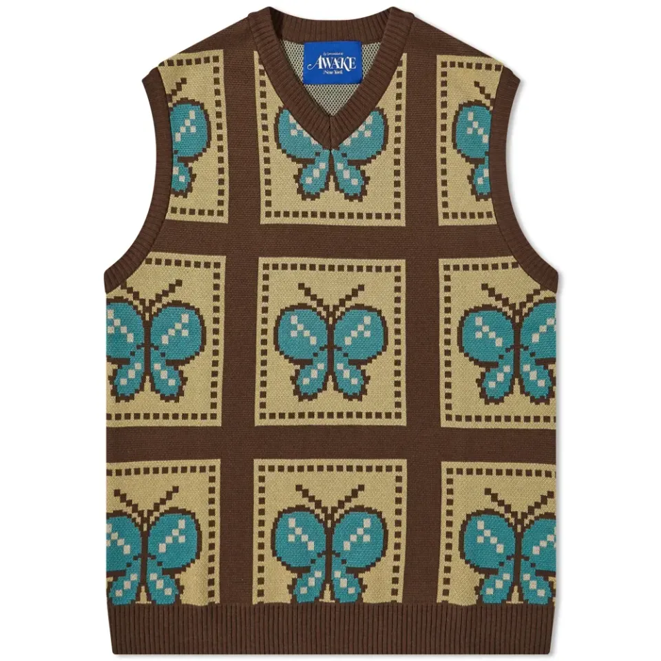 Butterfly Knit Vest