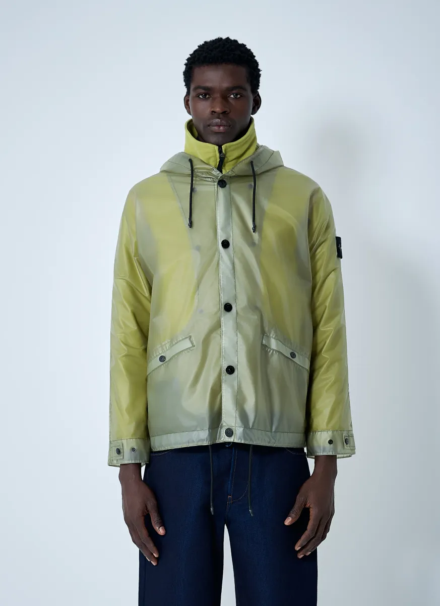 Translucent Parka Hooded Jacket