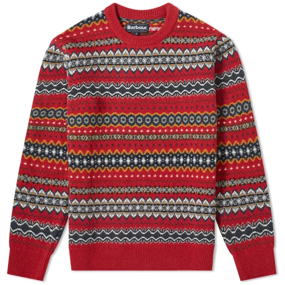 Case Fair Isle Crew Knit