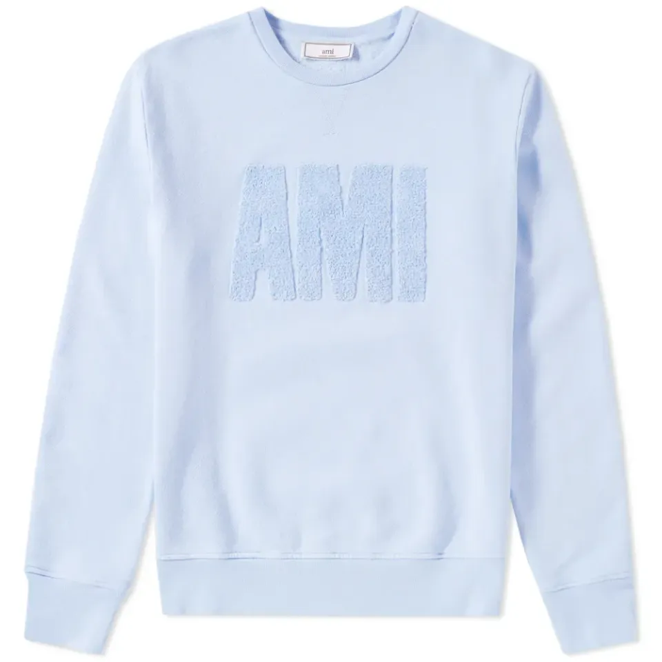 AMI Tonal Logo Crew Sweat