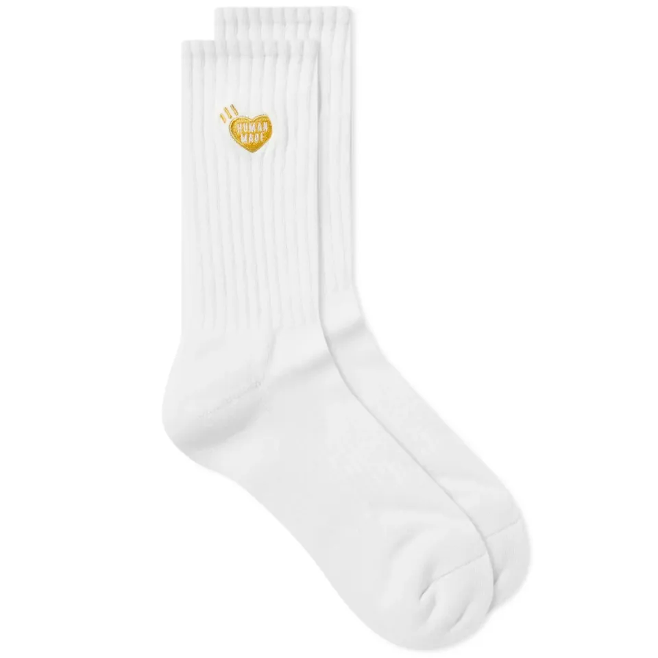 Heart Pile Socks