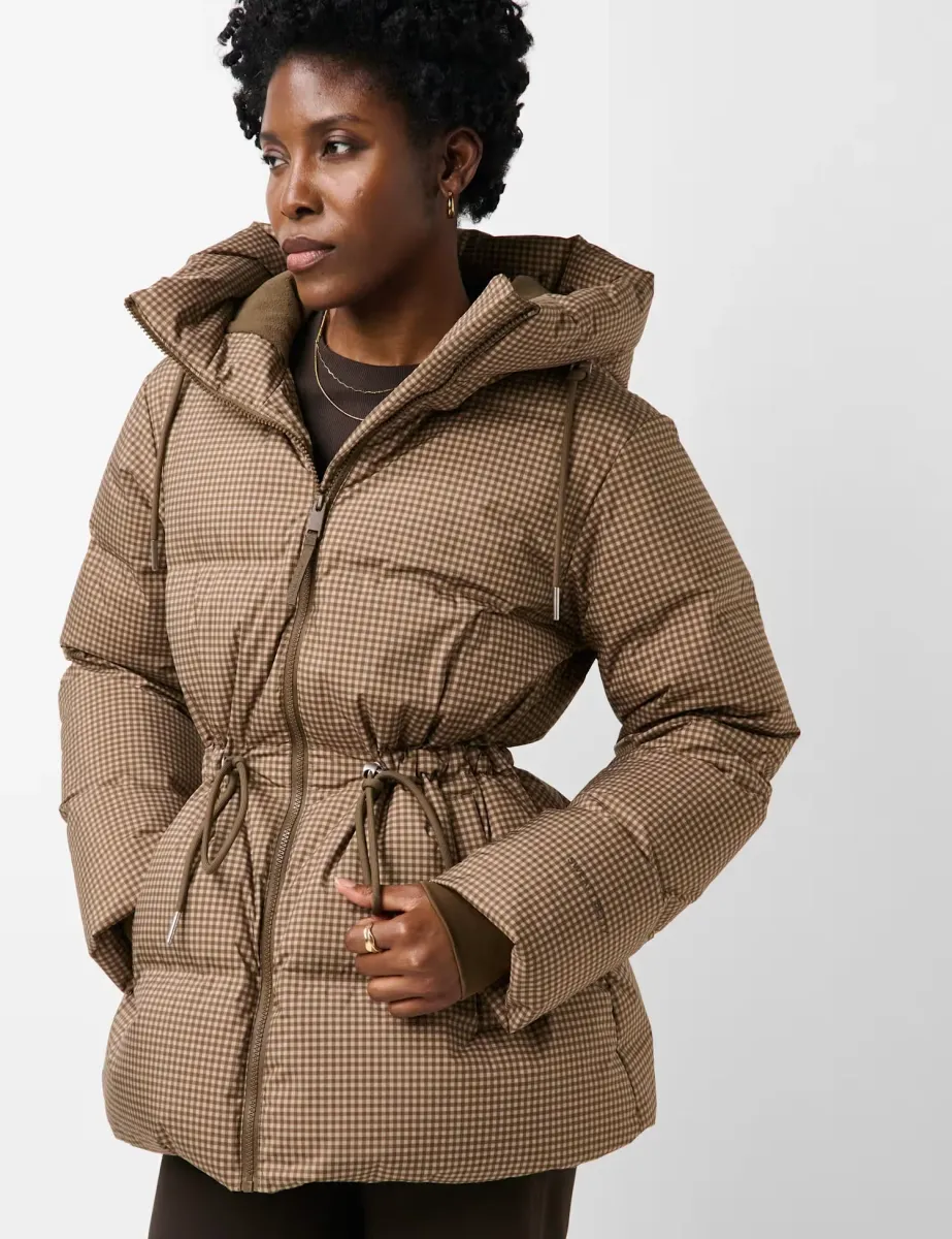 Nimbus Cinched Drawcord Puffer Jacket