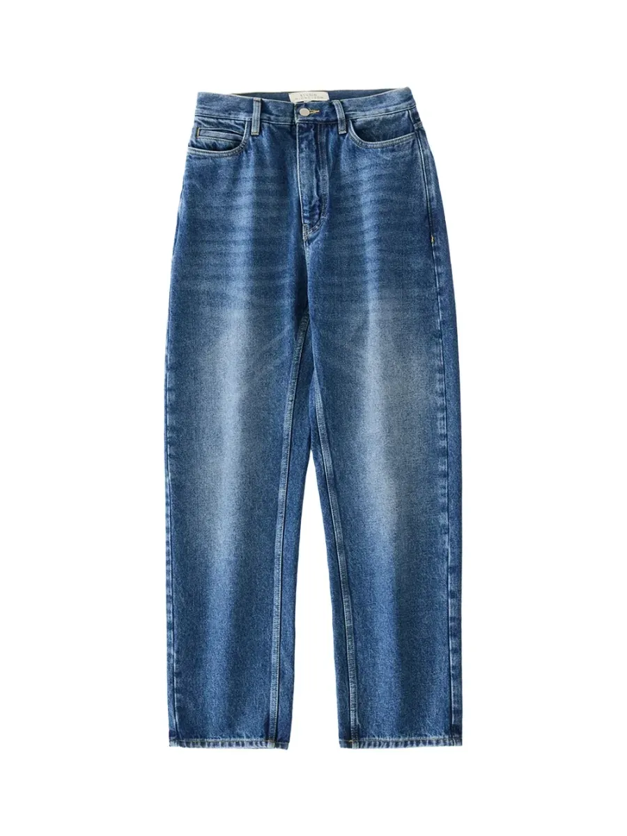 Ruthe Denim Pant Worn Wash Indigo