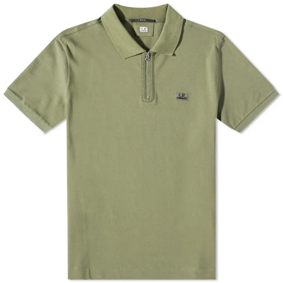 Zipped Polo Shirt