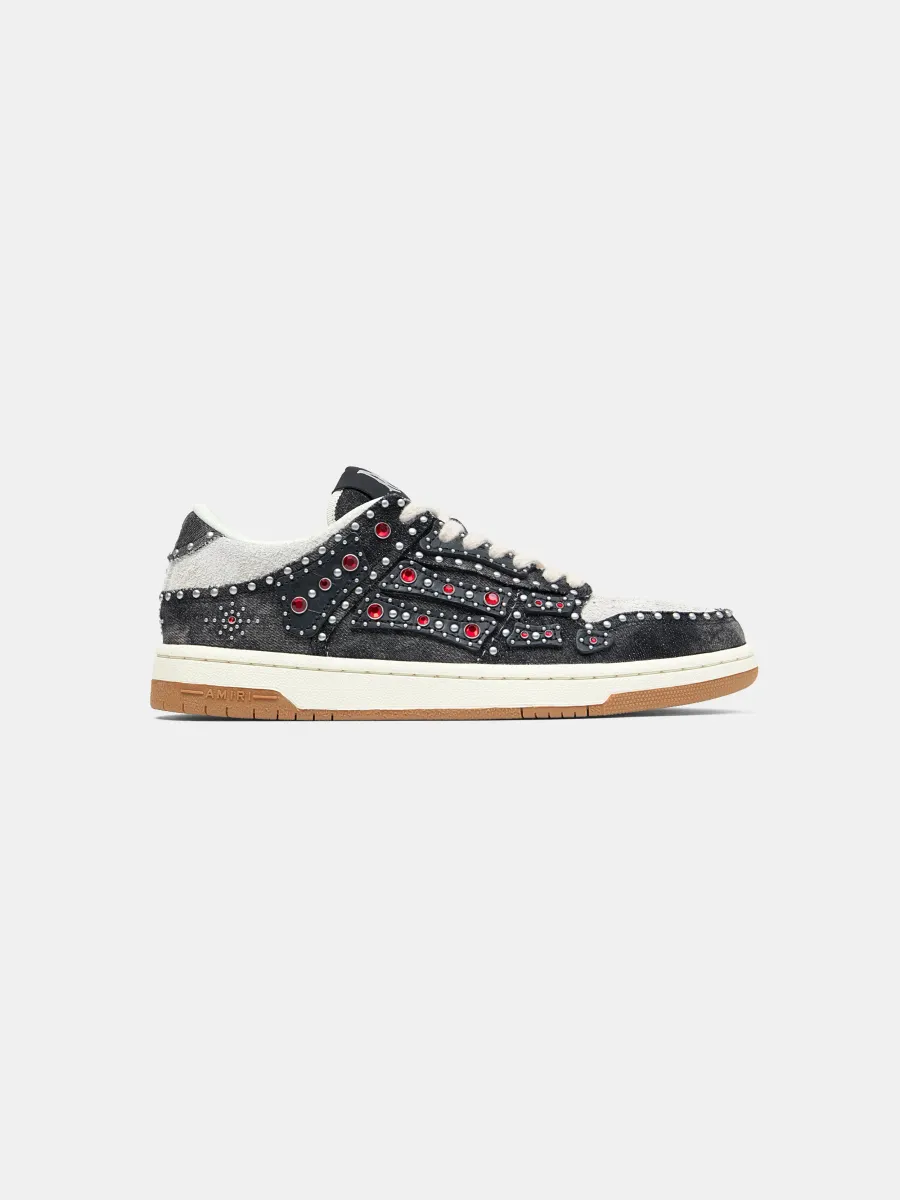 WOMEN - WOMEN'S STUD SKEL TOP LOW - Black