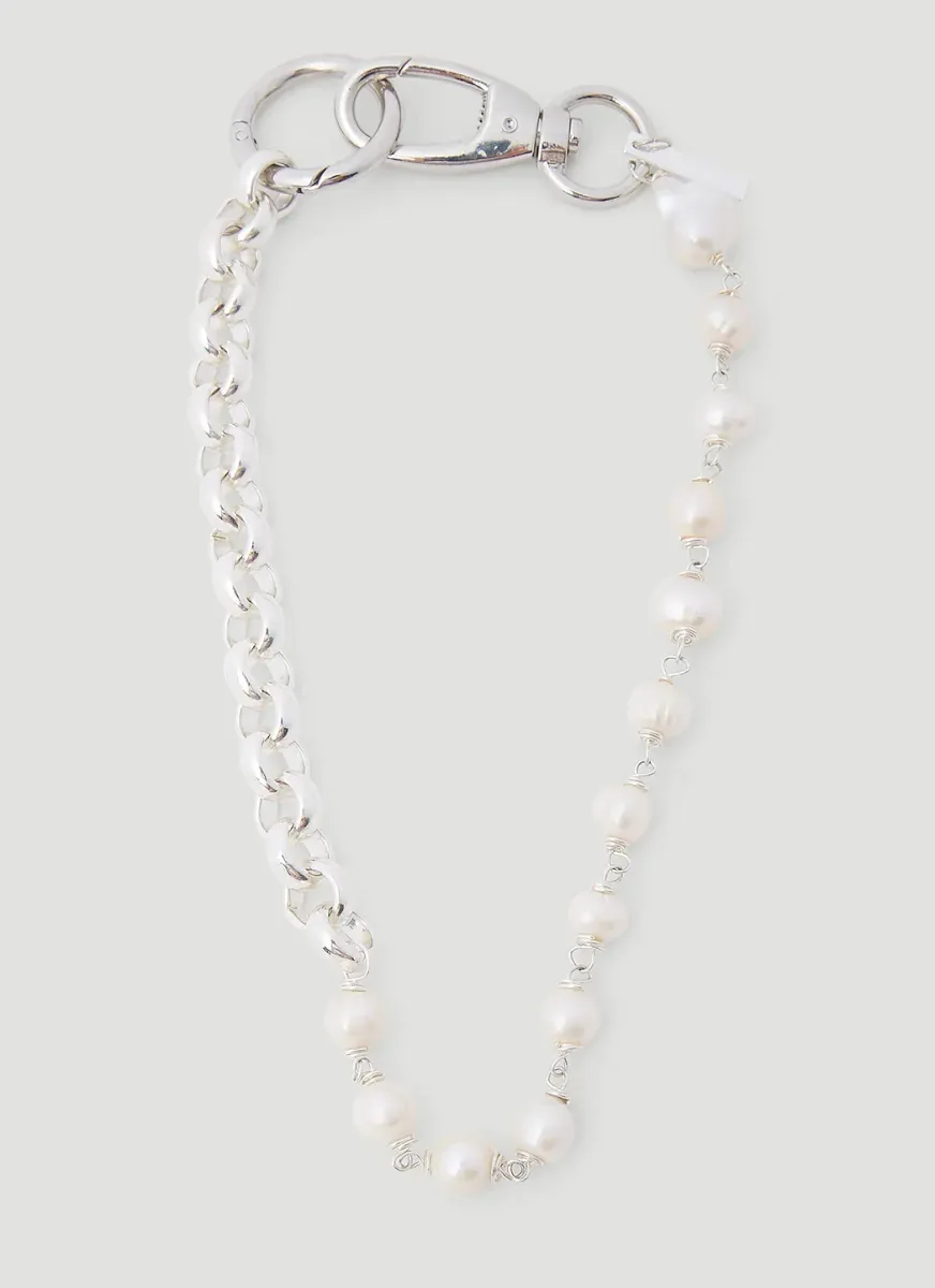 Vampire Pearl Wallet Chain