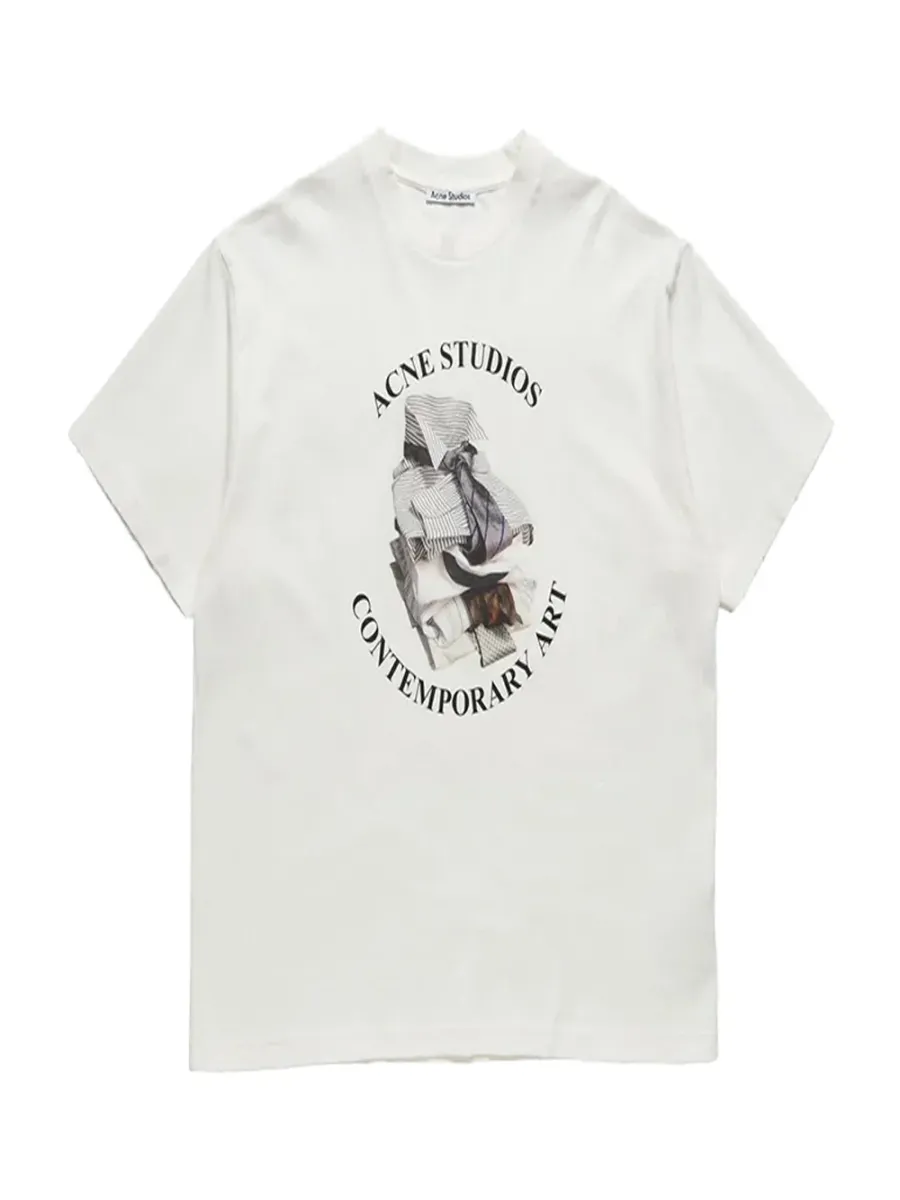 Women Printed T-Shirt Off-white