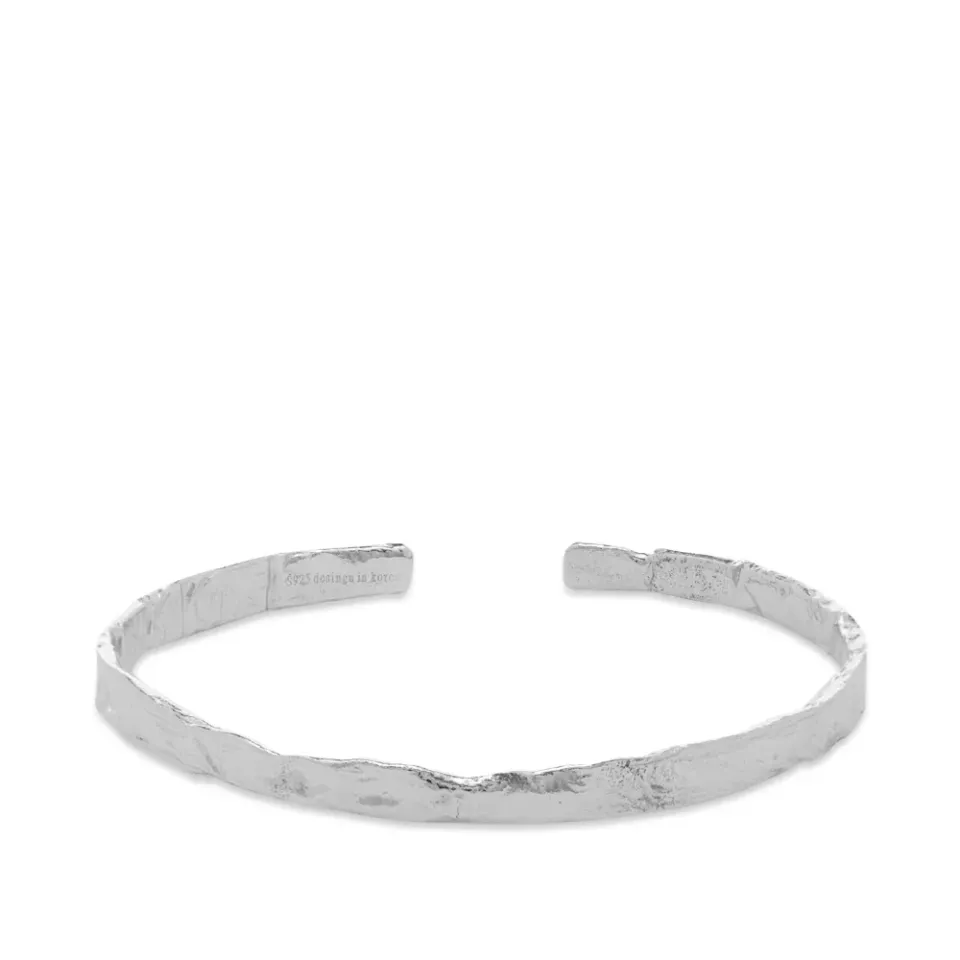 925 Crushed Band Cuff