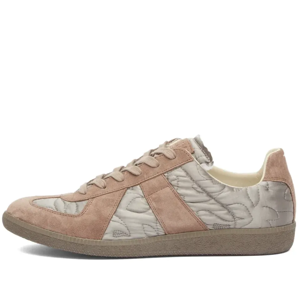 Emboidered Padded Replica Sneaker