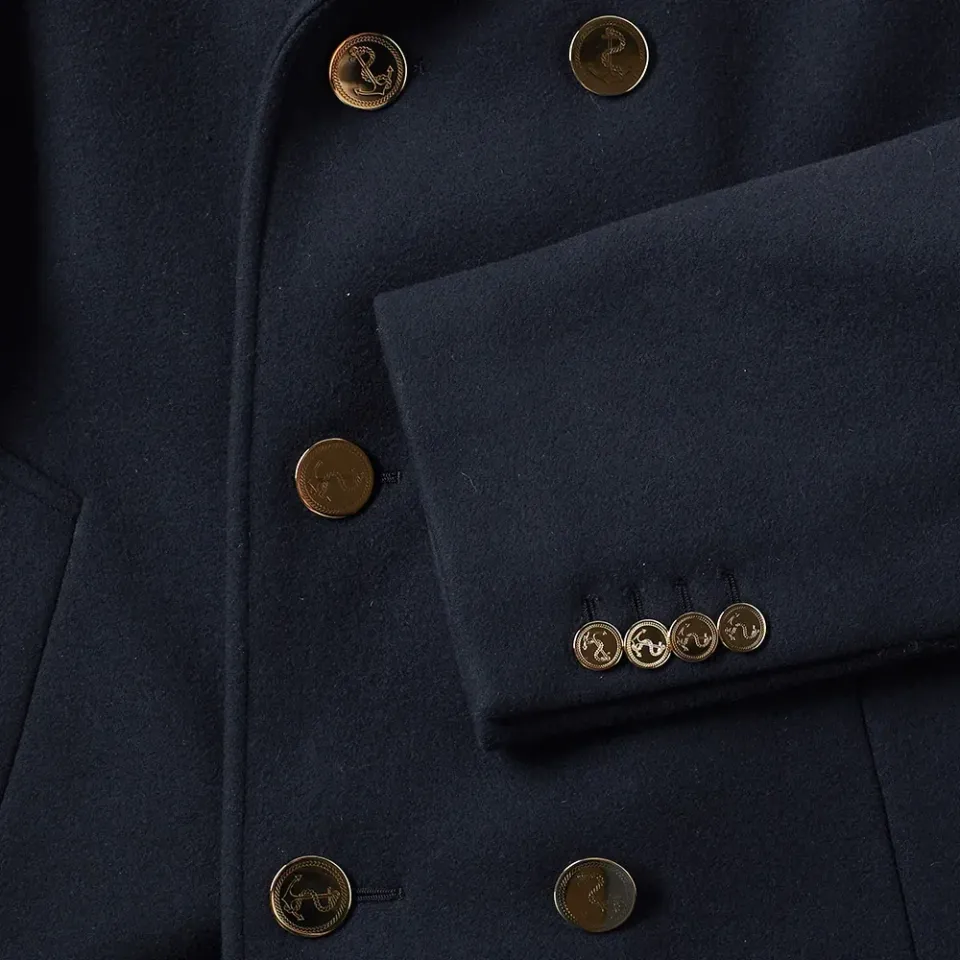 Elongated Classic Pea Coat