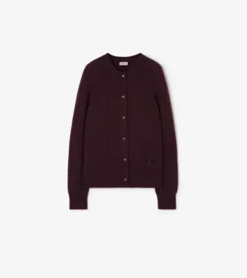 Cashmere Cardigan in Acer purple