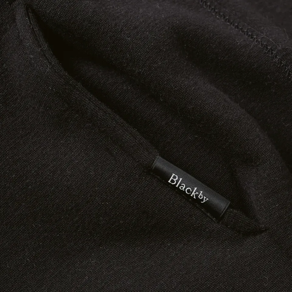 Black Popover Hoody