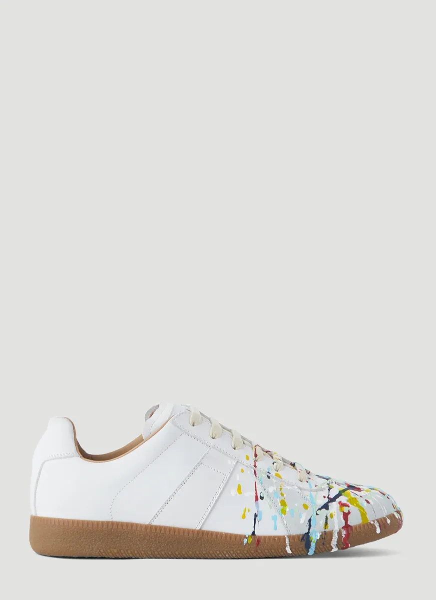 Replica Paint Low-Top Sneakers