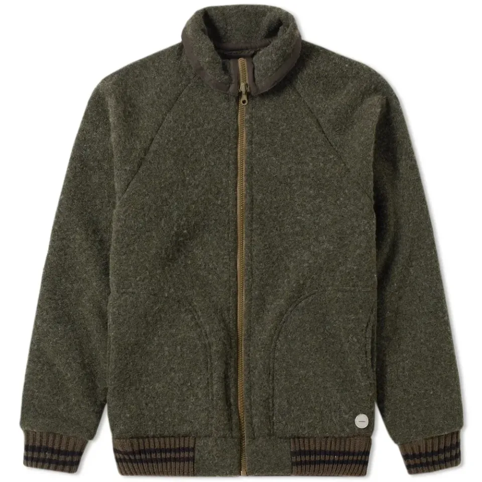 x Peak Performance Wool Zip Fleece Jacket