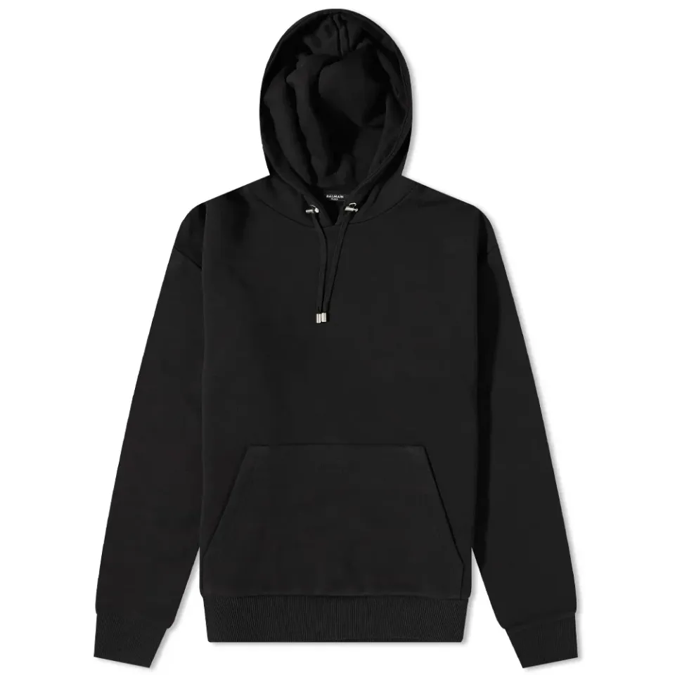 Paris Logo Zip Through Hoodie