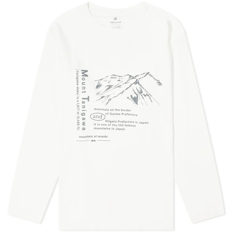 x Mountain of Moods Mt.Tanigawa Long Sleeve T-Shir