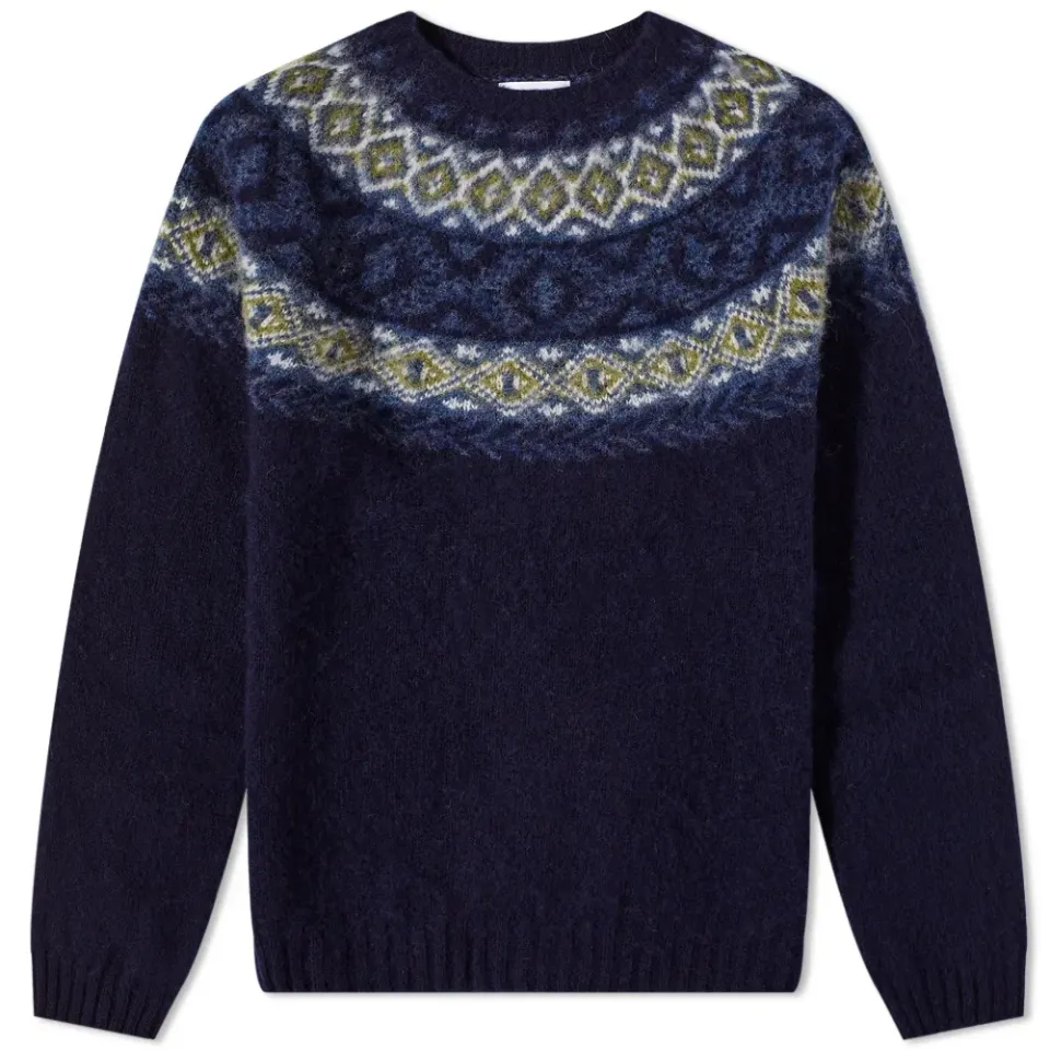 Birnir Fair Isle Crew Knit