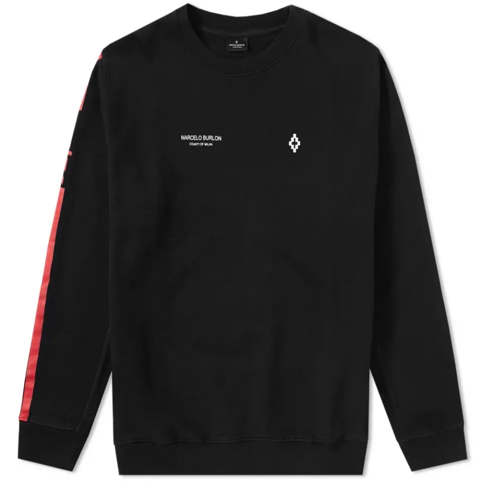 Wings Barcode Back Logo Front Sweat