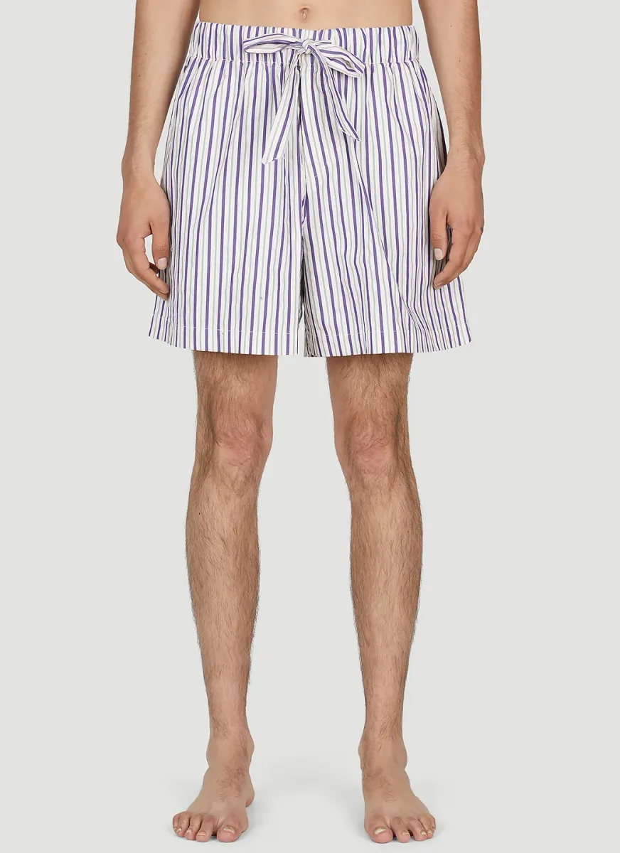 Lido Stripe Sleep Shorts