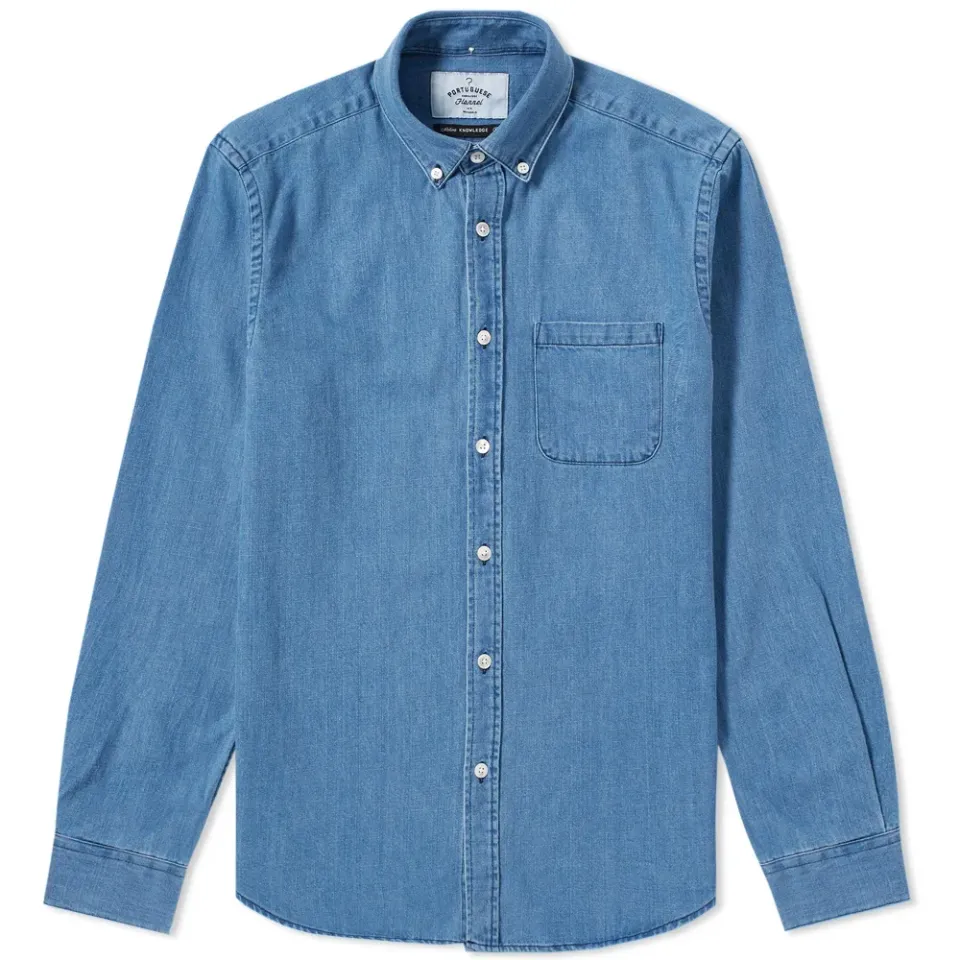 Ganga Button Down Denim Shirt