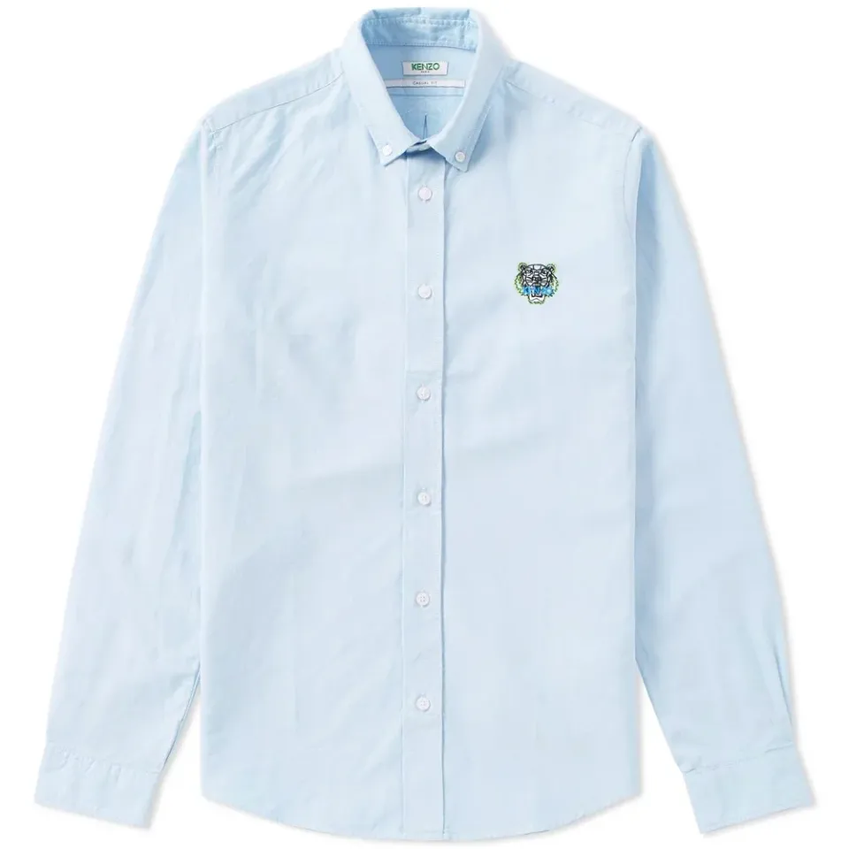 Button Down Tiger Twill Shirt
