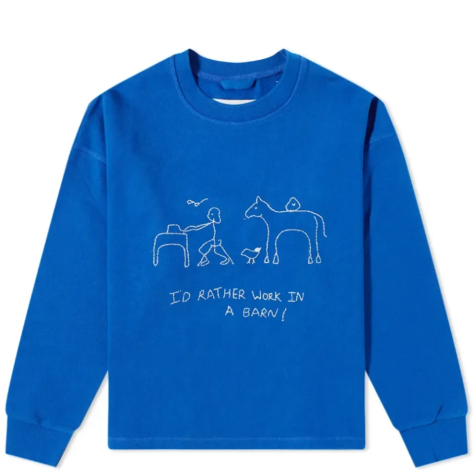 Barn Doodle Embroidered Sweat