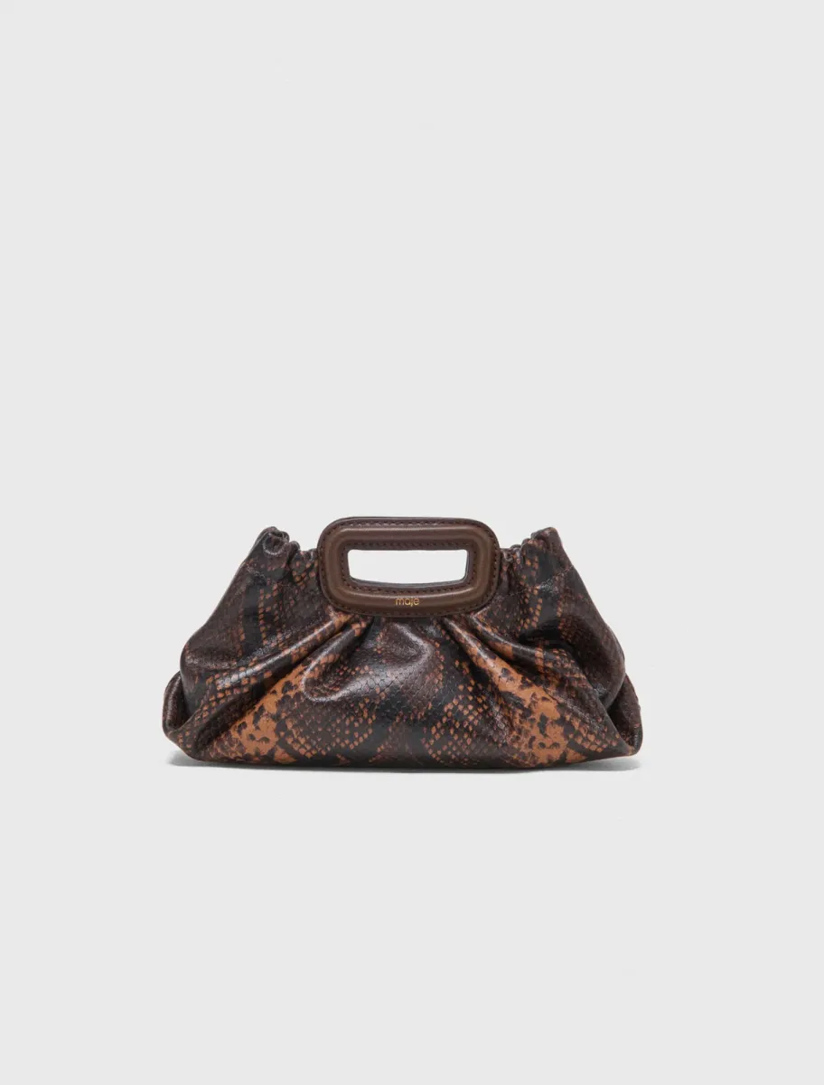 Milpli mini embossed leather