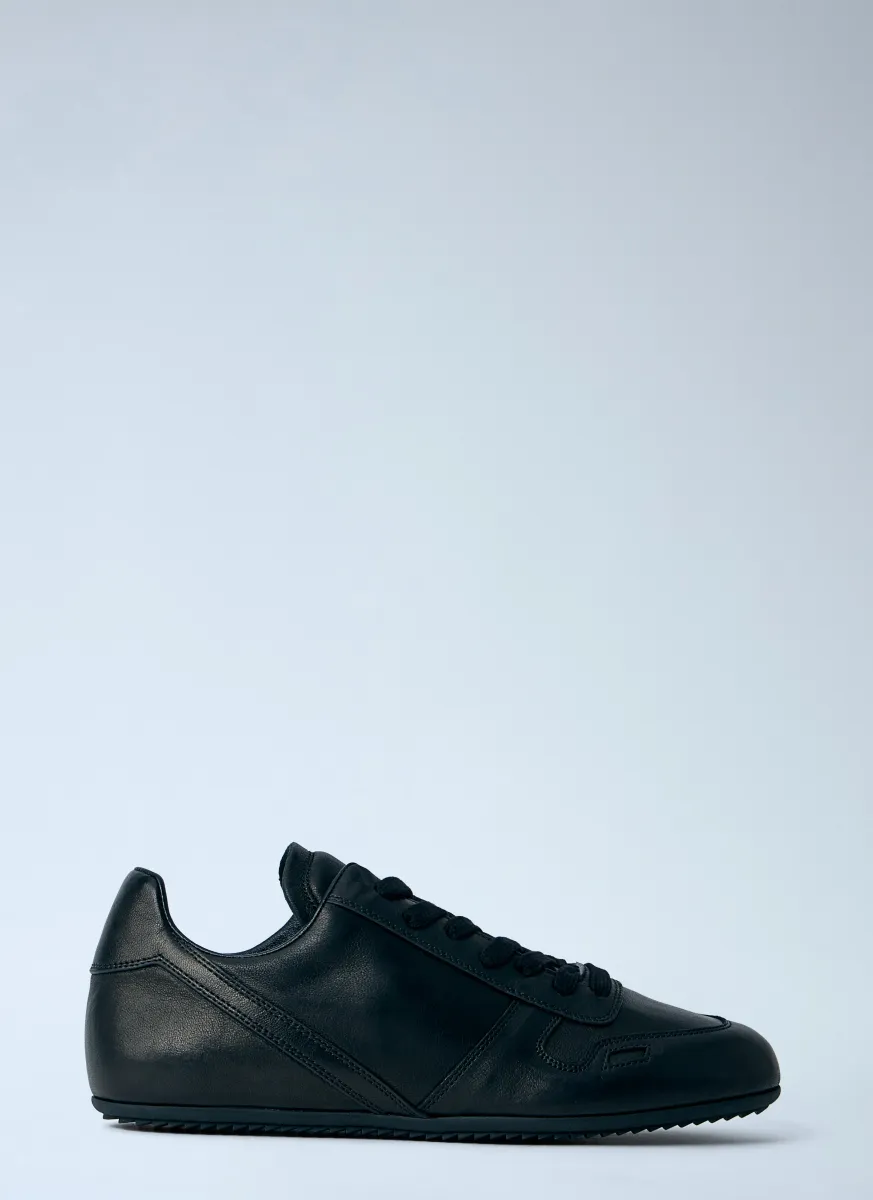 Minimal Leather Sneakers