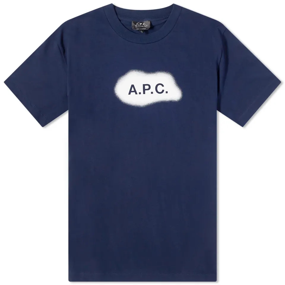 A.P.C. Albert Spray Logo T-Shirt