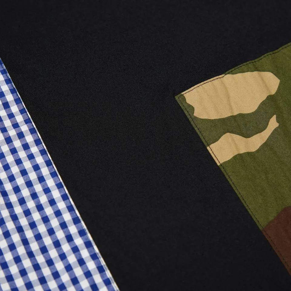 SOPHNET. Long Sleeve Multi Mix Tee