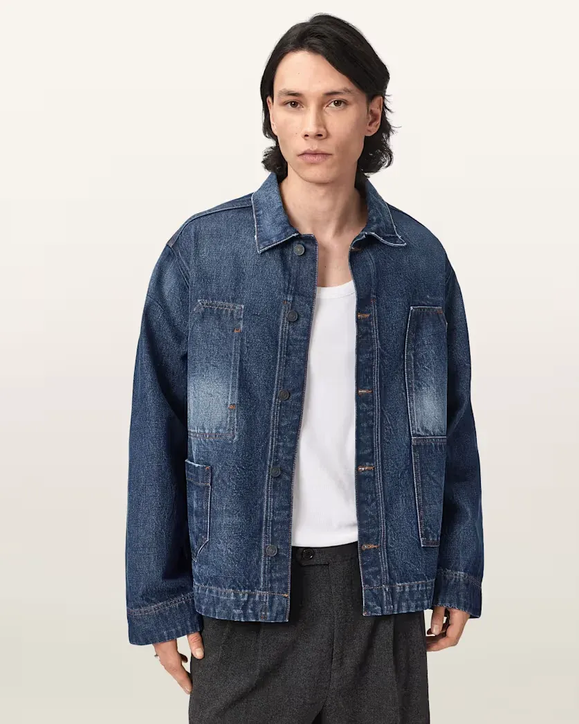 Mukesh Relaxed Fit Denim Jacket