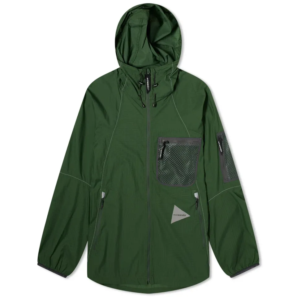 Breathable Ripstop Hooded Jacket