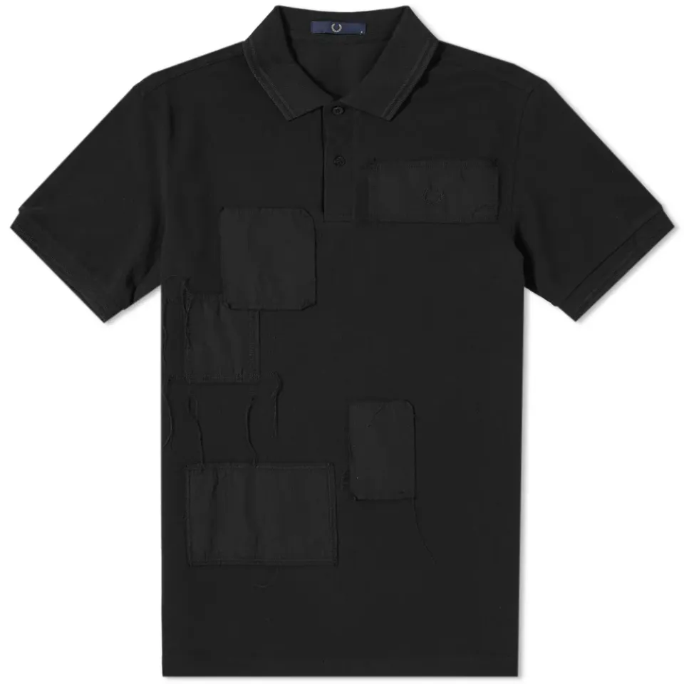 Fred Perry Patched Pique Polo