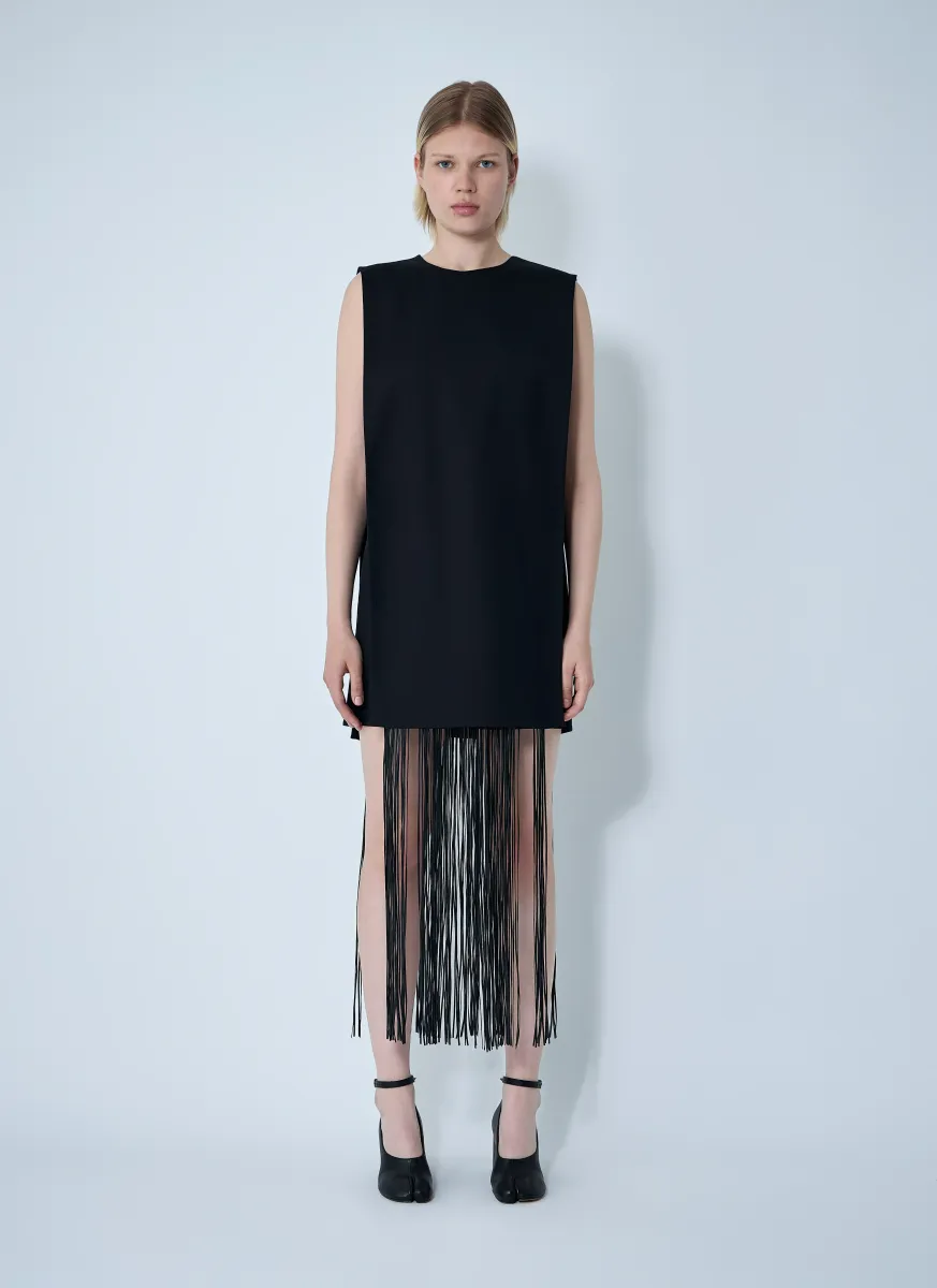 Finnici Fringe Midi Dress