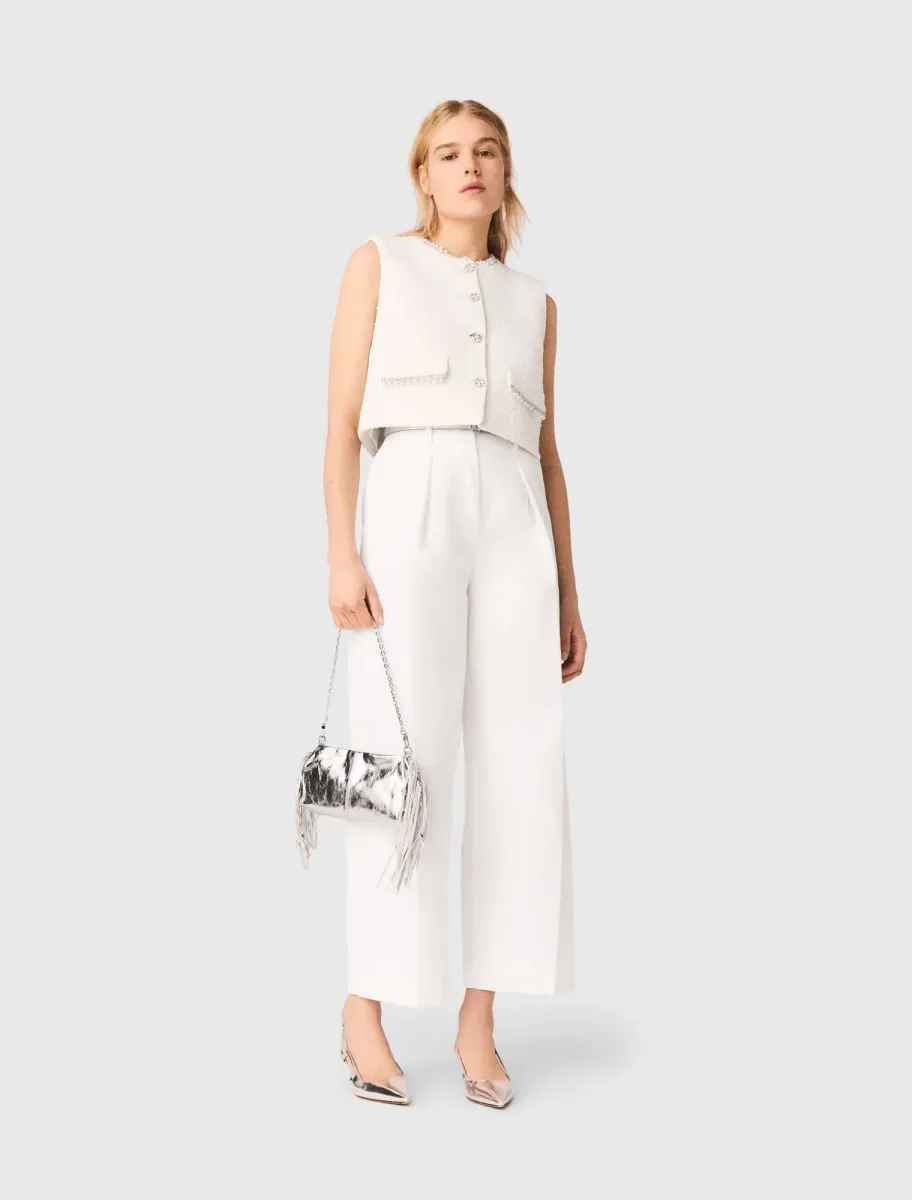Balloon suit trousers