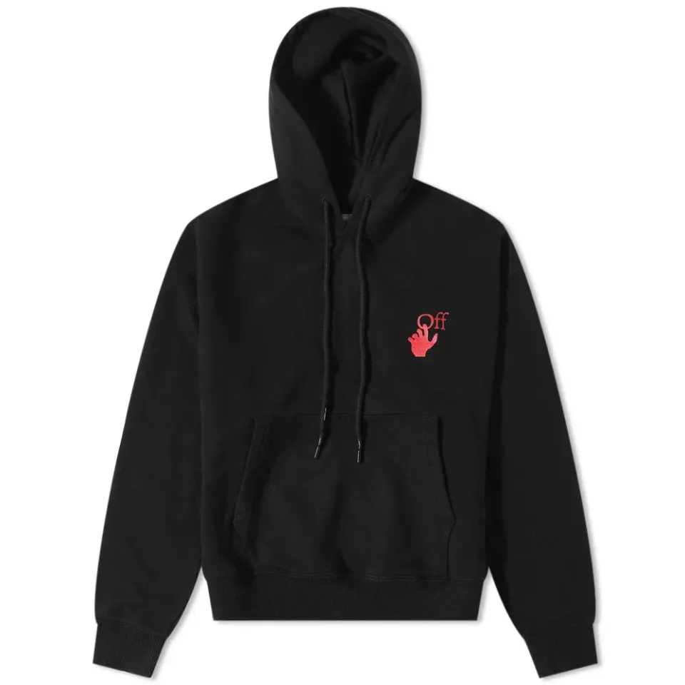Starred Arrow Oversized Hoodie