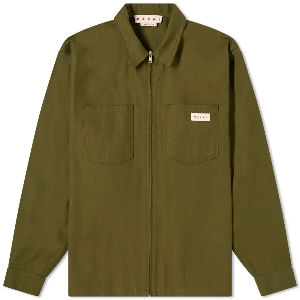 Zip Through Work Jacket