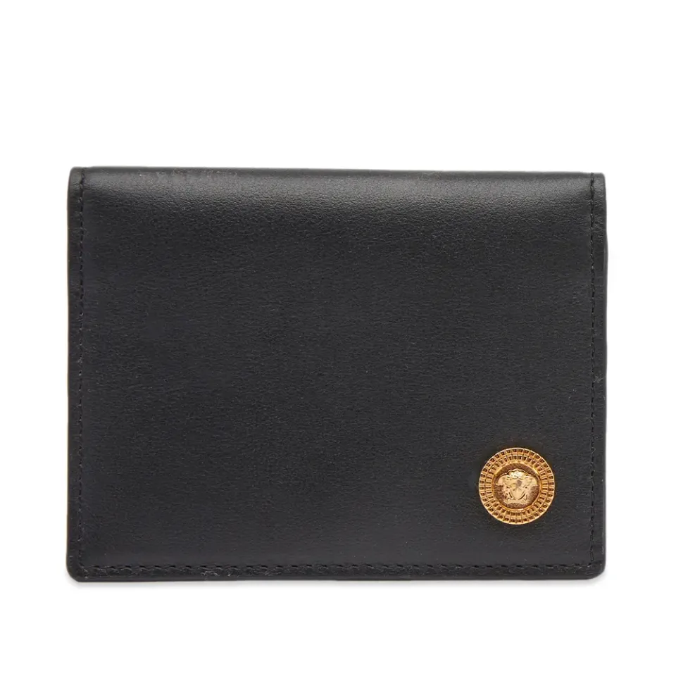 Medusa Head Medallion Billfold Wallet