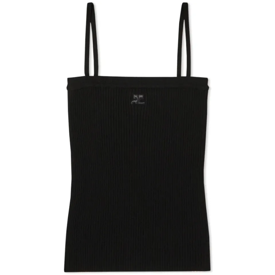 Courrèges Classic Rib Tank Top