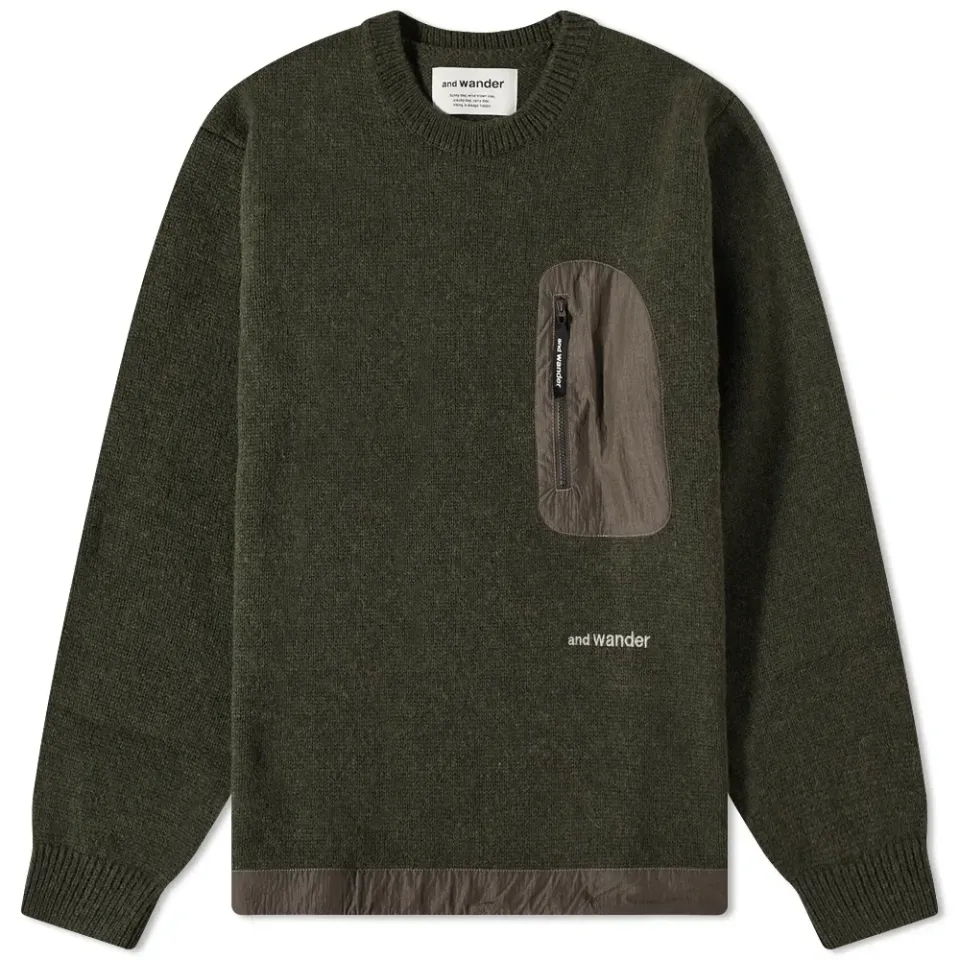 Shetland Wool Crew Knit
