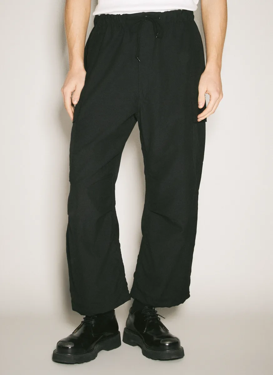 Drawstring Cargo Pants