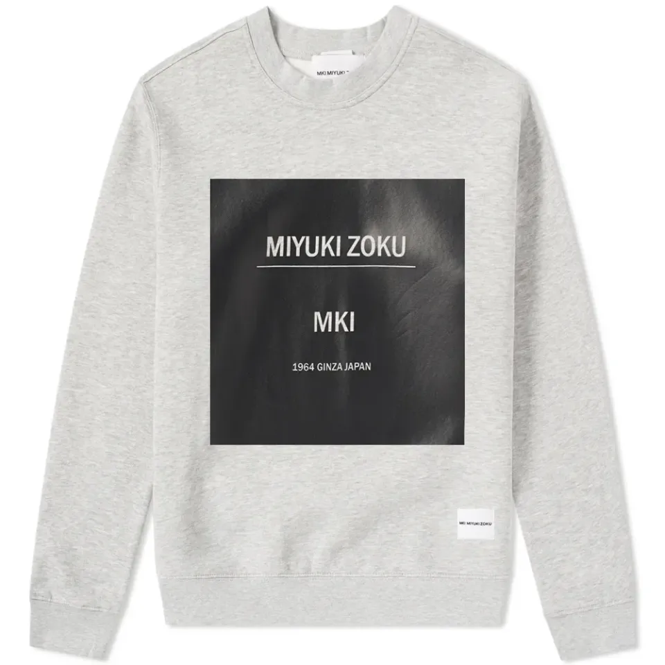 Box Print Sweat
