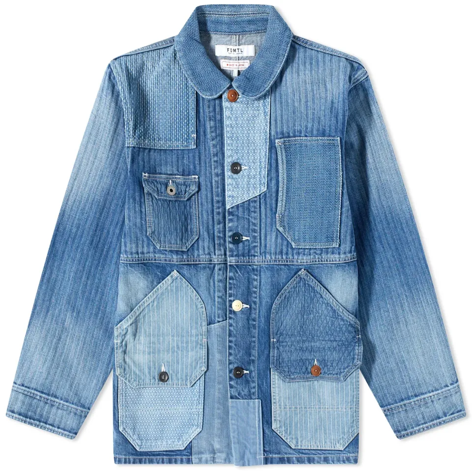 Patchwork Coverall Jacket