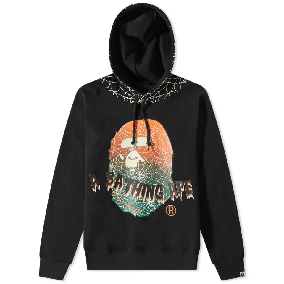 Halloween Ape Head Glow In The Dark Pullover