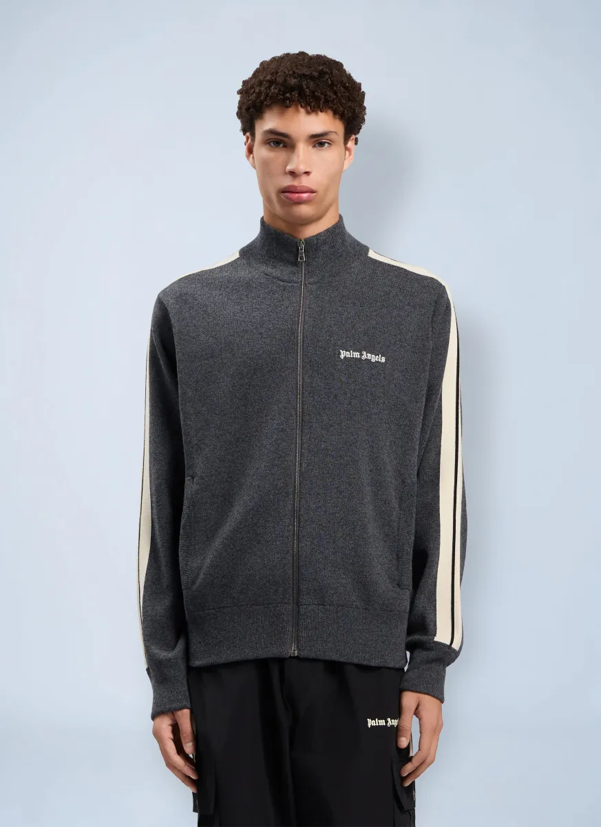 Classic Logo Knit Track Jacket