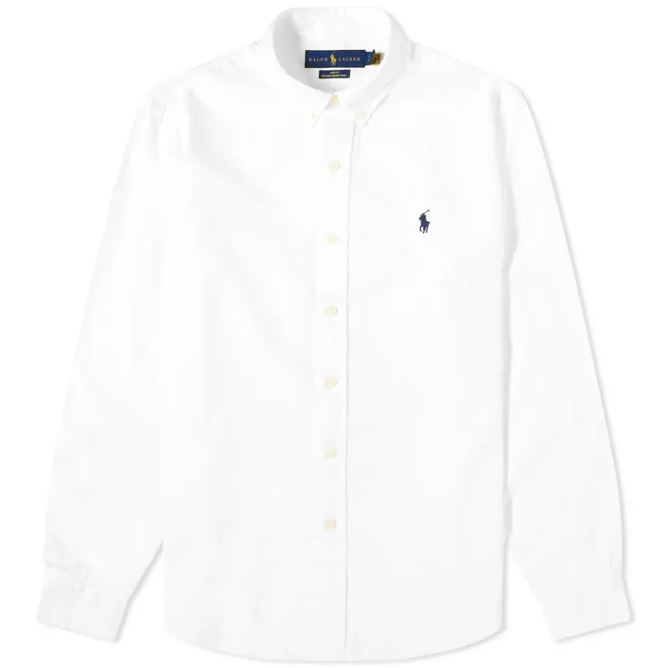 Garment Dyed Button Down Shirt