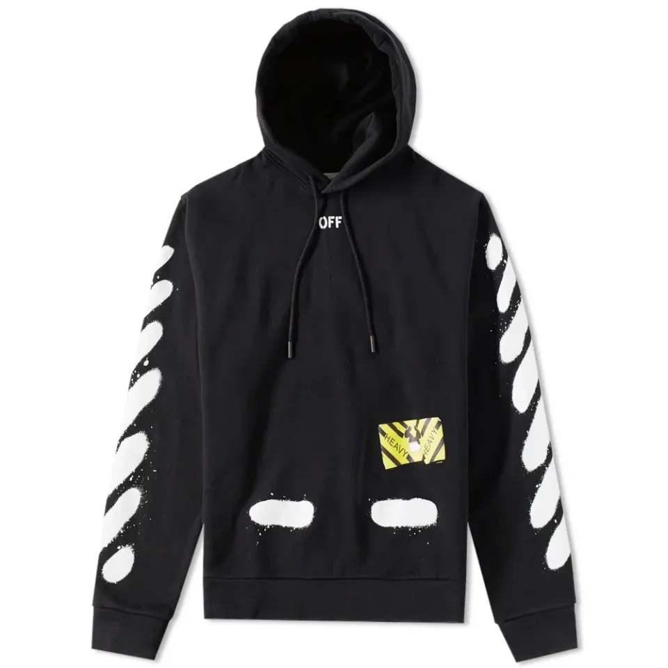 Diagonals Spray Hoody