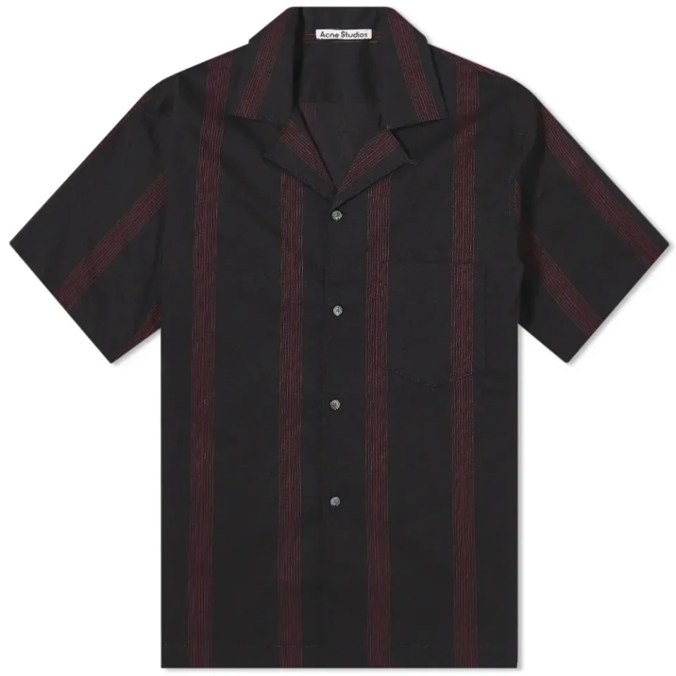 Short Sleeve Simon Stripe Shirt