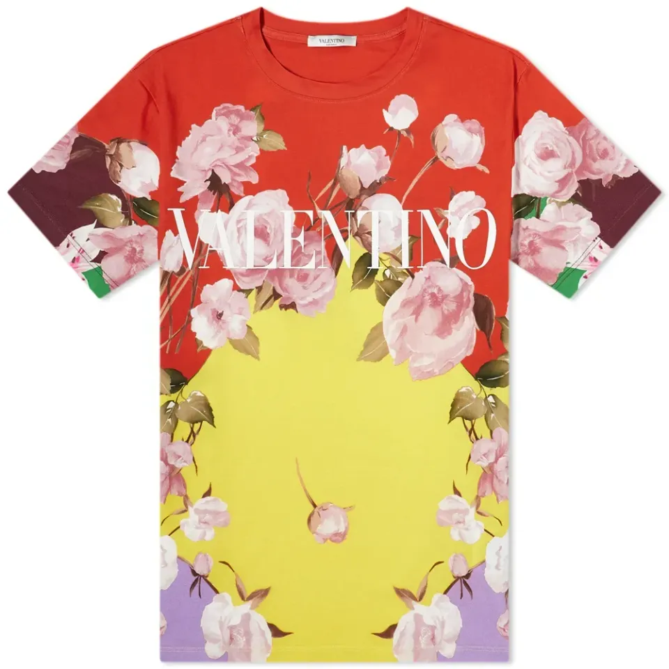 Floral Logo T-Shirt