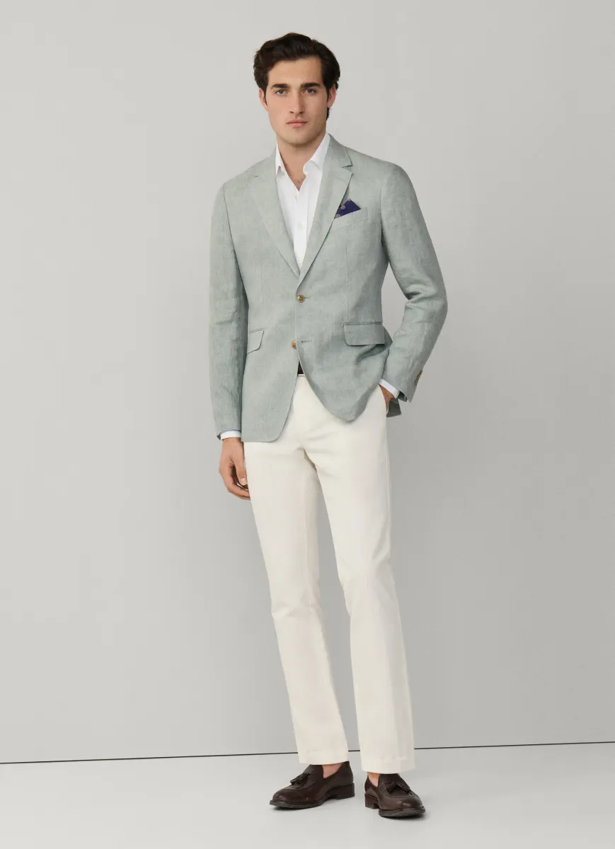Slim Fit Kensington Linen Chino